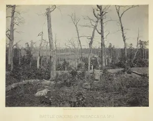 Barnard George Norman Prints: Battle Ground of Resacca, GA, No. 3, 1866. Creator: George N. Barnard