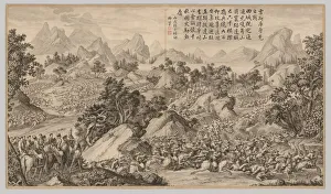 Battle at Heshi Kuluke: from Battle Scenes of the Quelling of Rebellions