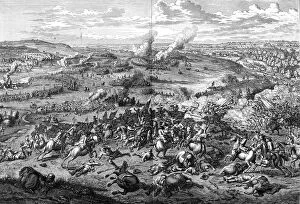 Images Dated 3rd February 2007: The Battle of Hochstadt, Bavaria, 13 August 1704, (1903).Artist: Jan van Huchtenburg