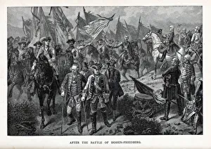 Brandenburg Prints: After the Battle of Hohenfriedberg, 1882. Artist: Anonymous