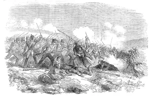 Enemies Prints: The Battle of Inkerman - Repulse of the Russians, 1854. Creator: Unknown