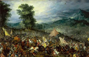 Macedon Prints: The Battle of Issus, 1602. Creator: Brueghel, Jan, the Elder (1568-1625)