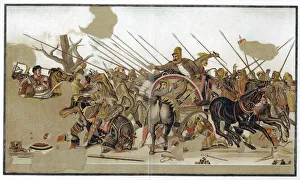 Commander Prints: Battle of Issus, 333 BC, (1st century AD)
