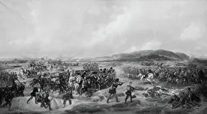 Niels Simonsen Prints: Battle of Isted, 25 July 1850, 1854. Creator: Niels Simonsen