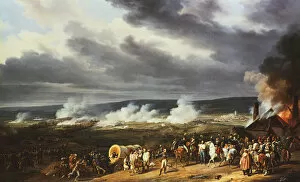 Emile Jean Horace Vernet Gallery: The Battle of Jemappes, 1792, (1821). Artist: Horace Vernet