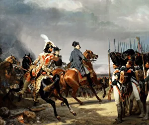 Battle Field Prints: The Battle of Jena on 14 October 1806. Artist: Vernet, Horace (1789-1863)