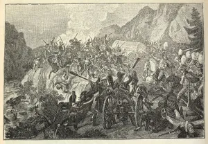 The Battle of the Katzbach on 26 August 1813. Creator: Bartsch, Adam von (1757-1821)