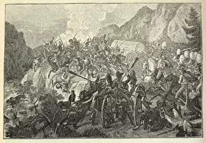 Grande Armee Gallery: The Battle of the Katzbach on 26 August 1813. Creator: Bartsch, Adam von (1757-1821)