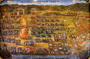 Sigismund Iii Gallery: The Battle of Klushino, before 1620. Artist: Boguszowicz, Szymon (after 1575-1648)