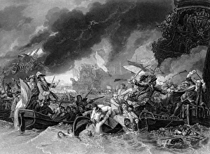 Battle of La Hogue, 19 May 1692