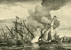 Catholic League Collection: The Battle of Lepanto, (1571), 1890. Creator: Unknown
