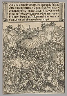 Kaiser Maximilian I Prints: Battle for Liège, plate 8 from Historical Scenes from the Life of Emperor
