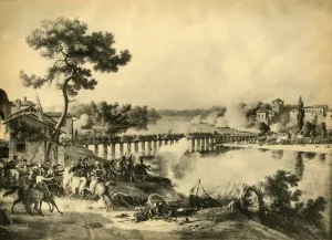 Cannon Prints: The Battle of Lodi, 10 May 1796, (1921). Creator: Unknown