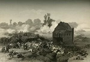 Patriot Gallery: Battle of Long Island, (1877). Creator: Unknown