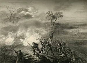 Confederates Gallery: Battle of Lookout Mountain, (1878). Creator: Unknown