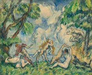 Lovebirds Prints: The Battle of Love, c. 1880. Creator: Paul Cezanne