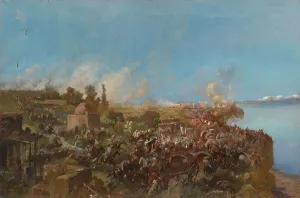Skobelev Prints: The Battle at Makhram on August 22, 1875
