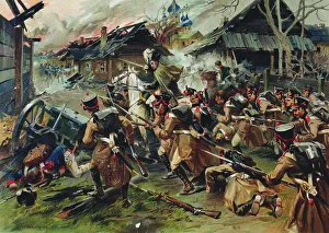 Samokish Prints: The Battle of Maloyaroslavets on 24 October 1812
