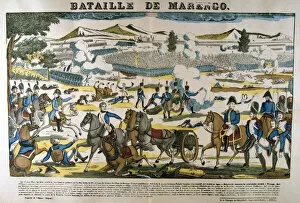 Battle Of Marengo Gallery: Battle of Marengo, 13 June, 1800. Artist: Francois Georgin