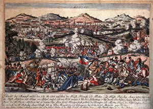 The Battle of Mozhaysk on August 26, 1812, 1810s. Artist: Anonymous