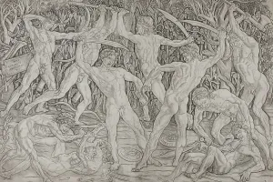 Antonio Del Pollaiolo Prints: Battle of the Naked Men, 1489-95. Creator: Antonio del Pollaiuolo