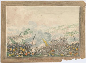 Balkan War Gallery: The battle near Provadia on May 1829, 1829. Artist: Anonymous
