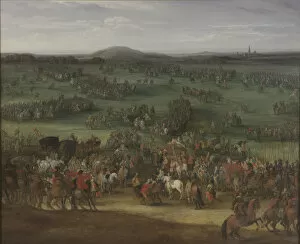 History Of Germany Gallery: The Battle of Nordlingen on 6 September 1634, 1634. Creator: Snayers, Pieter (1592-1667)