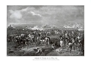 Piedmont Prints: Battle of Novara, Italy, 23 March 1849, (1900)