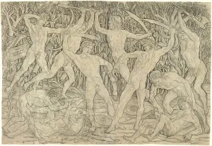 The Battle of the Nudes, 1470s. Artist: Pollaiuolo, Antonio (ca 1431-1498) The Battle of the Nudes, 1470s. Artist: Pollaiuolo, Antonio (ca 1431-1498)