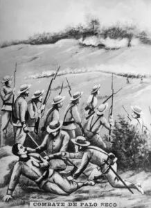 Explosion Prints: Battle of Palo Seco, (1873), 1920s