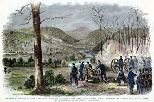 Print Collector22 Collection: Battle of Philippi, West Virginia, American Civil War, 3 June, 1861