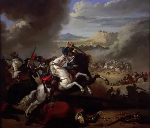 Abraham Cooper Gallery: Battle Piece, c1807-c1868. Artist: Abraham Cooper