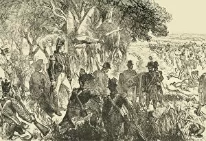 The Battle of Plassey, (1757), 1890. Creator: Unknown