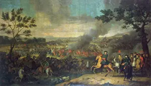 Cavalry Prints: Battle of Poltava, 1718. Creator: Louis Caravaque