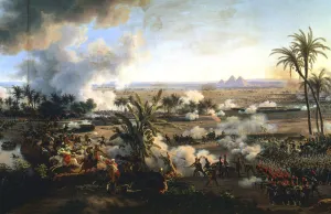 Lejeune Prints: The Battle of the Pyramids, 21 July 1798