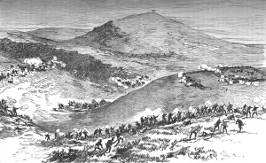 The Battle of Quintana, c1880