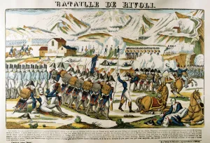 French Revolution 1789 1799 Prints: Battle of Rivoli, 14 January, 1797, (19th century)