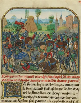 Adversary Prints: The Battle before Roussillon's Castle