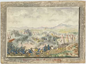 Alexander Suvorov Gallery: The Battle of Rymnik on September 22, 1789, 1829. Artist: Anonymous