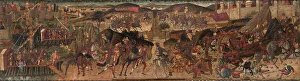 A Battle Scene, late 16th century. Creator: Master of Marradi