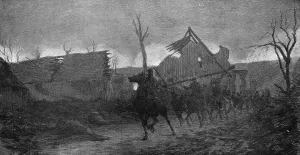 October Prints: The Battle Seen by a Combatant; At nightfall