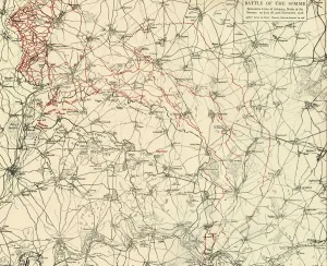 Albert Prints: Battle of the Somme, First World War, 1916, (c1920). Creator: Unknown