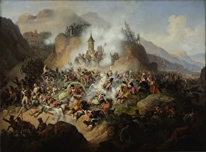 Suchodolski Prints: The Battle of Somosierra on November 30, 1808
