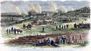 Edwin Gallery: Battle of Spotsylvania Court House, Virginia, American Civil War, 12 May 1864