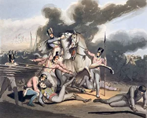 The Iron Duke Prints: Battle of Talavera, Spain, 28th July 1809 (1819). Artist: T Fielding