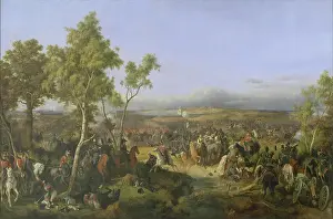 1840s Prints: Battle of Tarutino on 6 (18) October 1812, 1847. Creator: Peter Heinrich Lambert von Hess