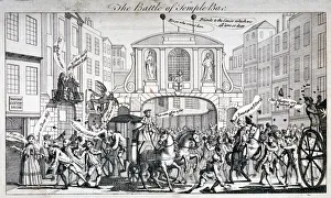 Deputation Prints: The Battle of Temple Bar, 1769