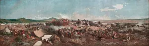 Morocco Prints: The Battle of Tetuan. Artist: Fortuny, Maria (1838-1874)
