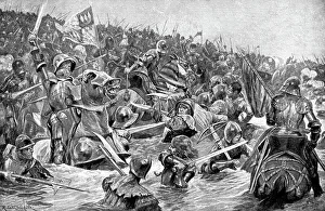 Flags Gallery: The Battle of Towton, 29 March 1461, (c1920)