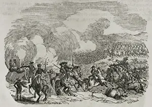 Cannon Prints: Battle of Trouillas, (September 22)